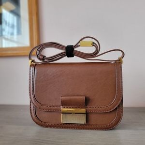 Charles & Keith crossbody shoulder handbag brown